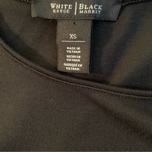 WHBM. Sleeveless button maxi dress. Body hugging. Slits on side. Classy. - Picture 7 of 11